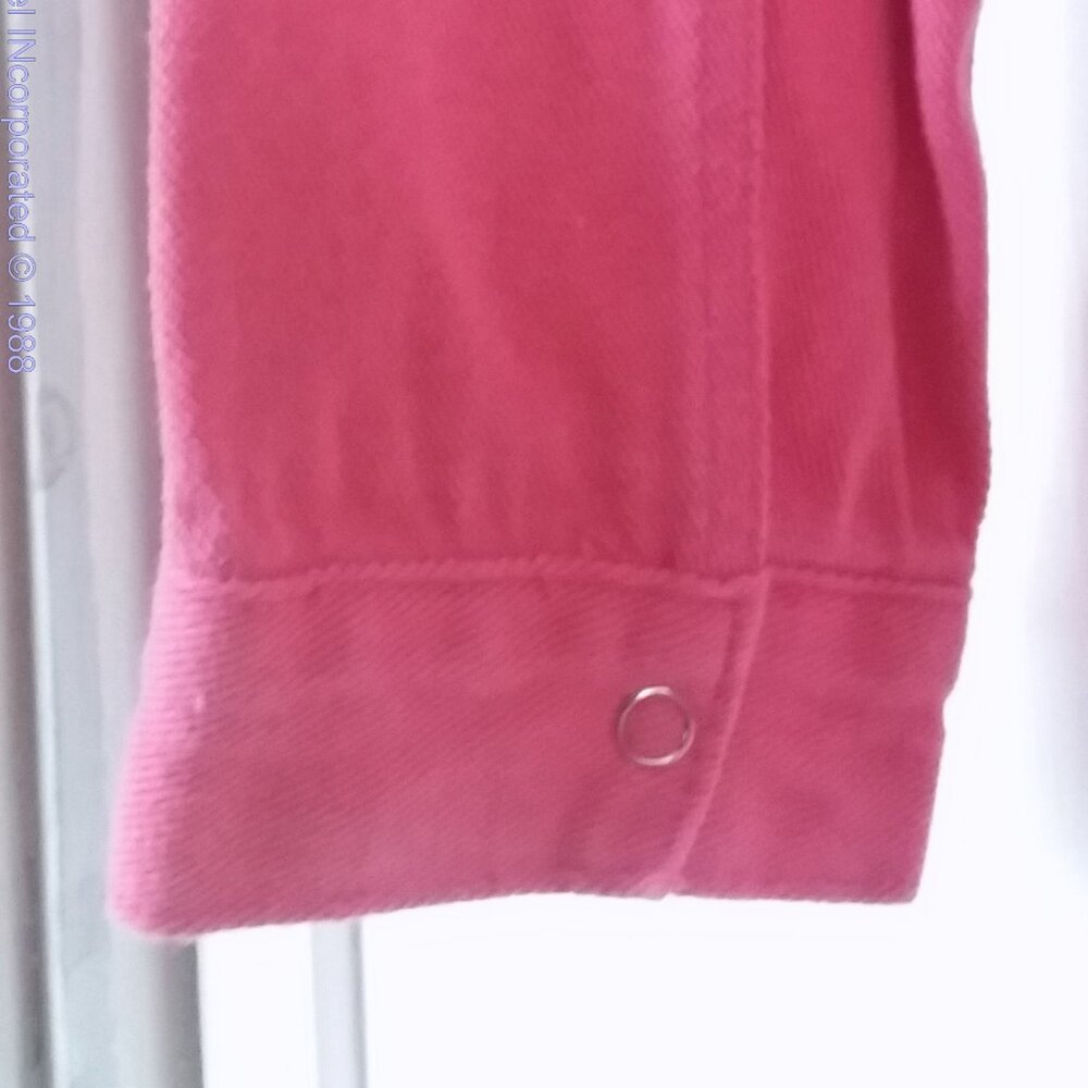 Pink Ripped Jean Jacket - Picture 8 of 9